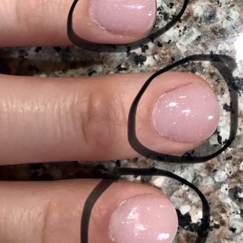 Essence Nails & Spa - My cuticles that are still a mess. Bubbly shaped nails. Asked them to clean up the edges and they barely touched them. - Nail Salons Near Me - Salisbury, Massachusetts Essence Nails & Spa - My cuticles that are still a mess. Bubbly shaped nails. Asked them to clean up the edges and they barely touched them. - Nail Salons Near Me - Salisbury, Massachusetts
