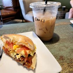 The Muse Coffee Company & Roastery - Iced coffee and breakfast!