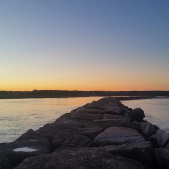 Jetty Walk - Jetty Wak at sunset. - Hiking Near Me - Wells, Maine