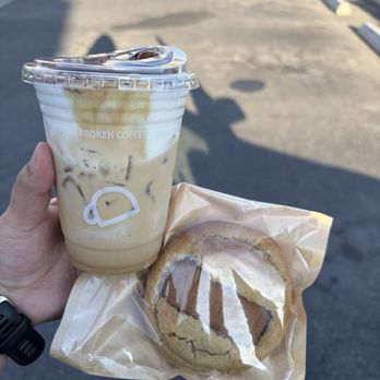 Broken Coffee - Silverado - Broken Cream Latte & Lotus Butter Biscoff Cookie - Cafes Near Me - Las Vegas, Nevada Broken Coffee - Silverado - Broken Cream Latte & Lotus Butter Biscoff Cookie - Cafes Near Me - Las Vegas, Nevada