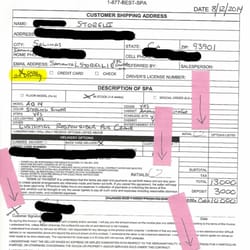 Premium Leisure - Copy of my invoice to validate my review and that i'm not a "competitor" It would have been easy to check before calling someone a liar