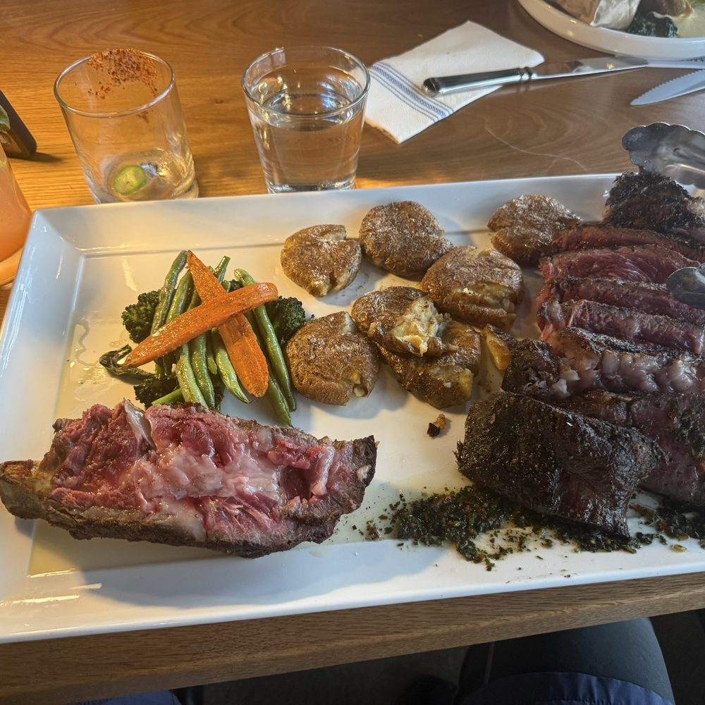 Our Nest - 45 oz rib eye and " mystery" drink. Was rum based and very refreshing - Breakfast & Brunch Near Me - Brea, California Our Nest - 45 oz rib eye and " mystery" drink. Was rum based and very refreshing - Breakfast & Brunch Near Me - Brea, California