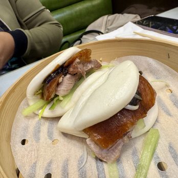 Shanghai You Garden - Peking Duck bun.... 4/5... needed a bit more sauce on it IMO - Shanghainese Near Me - Bayside, New York Shanghai You Garden - Peking Duck bun.... 4/5... needed a bit more sauce on it IMO - Shanghainese Near Me - Bayside, New York