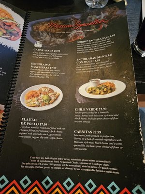 Menu photo 2 Elvira's Mexican Grill Simi Valley, CA Menu photo 2 Elvira's Mexican Grill Simi Valley, CA