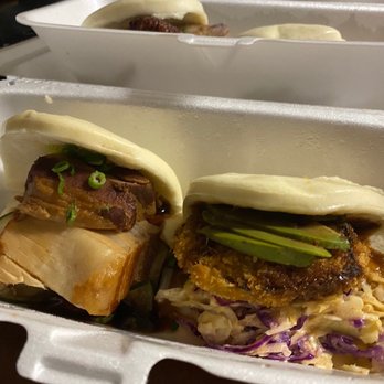 Fat Bao - pork belly (2nd best) & pork katsu (very tasty!) - Chinese Near Me - Houston, Texas
