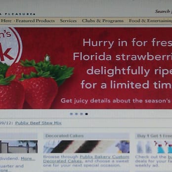 Publix - Strawberries are on sale as of 3/12/12. - Grocery Near Me - Lawrenceville, Georgia Publix - Strawberries are on sale as of 3/12/12. - Grocery Near Me - Lawrenceville, Georgia