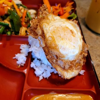 Cafe de Bangkok - Gilbert - Perfectly cooked fried egg - Thai Near Me - Gilbert, Arizona Cafe de Bangkok - Gilbert - Perfectly cooked fried egg - Thai Near Me - Gilbert, Arizona