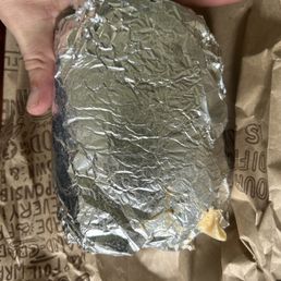I've never seen a square burrito before. This place sucks. I've never seen a square burrito before. This place sucks.