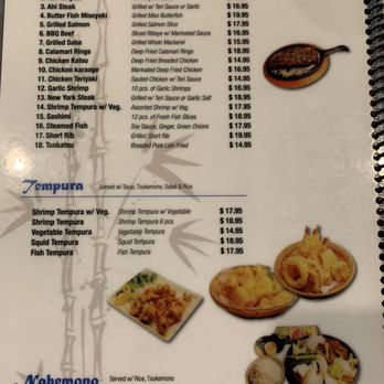 Kikuya - Menu 12/2019 - Japanese Near Me - Honolulu, Hawaii