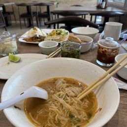 Hu tieu. So good. Forgot to take before picture Hu tieu. So good. Forgot to take before picture