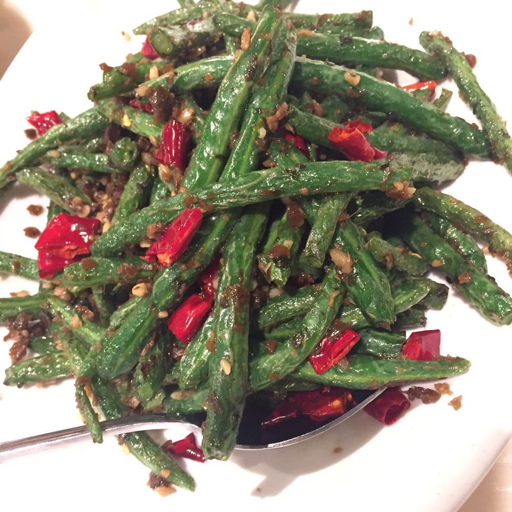 Lulu's Kitchen - String beans - ugh already drooling thinking about these - Szechuan Near Me - Dublin, California