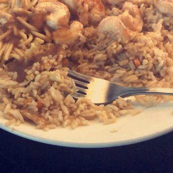 Kabuto - Yum yum sauce all over my fried rice & noodles. The shrimp was so succulent! - Japanese Near Me - Charlotte, North Carolina Kabuto - Yum yum sauce all over my fried rice & noodles. The shrimp was so succulent! - Japanese Near Me - Charlotte, North Carolina