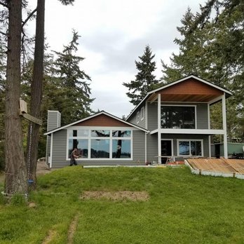 Kings-Men Construction - a house in the woods - General Contractors Near Me - Oak Harbor, Washington