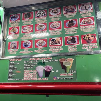 Tacos Palacios - Menu - Tacos Near Me - Toluca lake, California