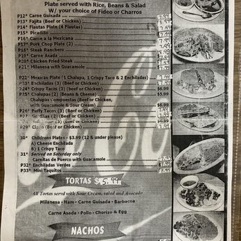 Lucy's Cafe - Menu - Mexican Near Me - San Antonio, Texas