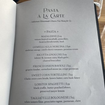 Olivia - Entree menu - Italian Near Me - Denver, Colorado Olivia - Entree menu - Italian Near Me - Denver, Colorado