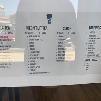 NI HAO TEA - Menu - Coffee & Tea Near Me - Tucson, Arizona