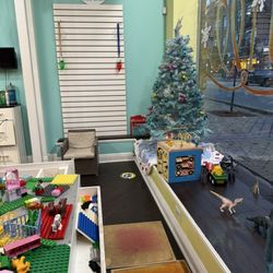 Getting into the Christmas spirit.
