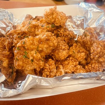 The Apron at Terminal A - Buttermilk brined chicken fingers with house made hot sauce - Cafes Near Me - Owls Head, Maine The Apron at Terminal A - Buttermilk brined chicken fingers with house made hot sauce - Cafes Near Me - Owls Head, Maine