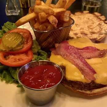 The Gramercy - Cheese burger with bacon - Lounges Near Me - Lakeway, Texas The Gramercy - Cheese burger with bacon - Lounges Near Me - Lakeway, Texas