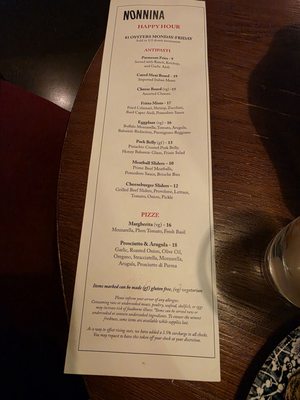 Menu photo 1 Nonnina Chicago, IL Menu photo 1 Nonnina Chicago, IL
