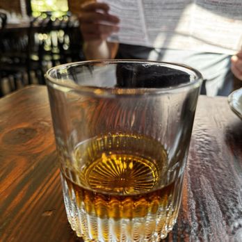 Jacob's Pickles - Neat pour of Blanton's - Comfort Food Near Me - New York, New York Jacob's Pickles - Neat pour of Blanton's - Comfort Food Near Me - New York, New York