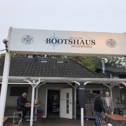 Bootshaus Aussenmühle - Eingang