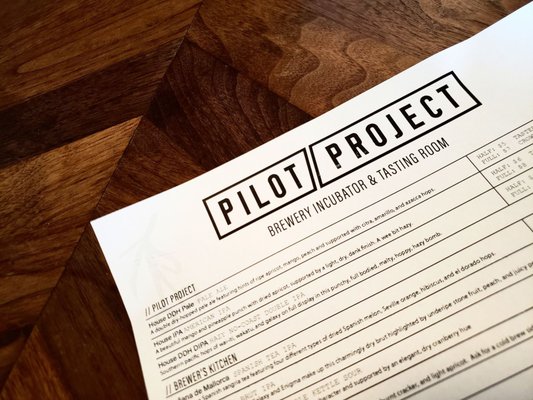 Menu photo 4 Pilot Project Brewing - Logan Square Chicago, IL