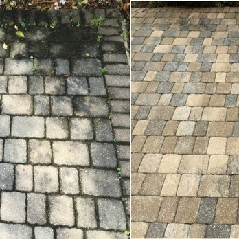 The Pressure Kru - Paver driveway cleaning - Pressure Washers Near Me - Saint Johns, Florida