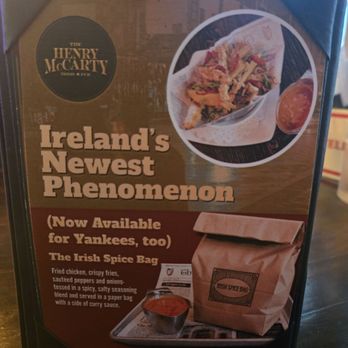 The Henry McCarty Irish Pub - Spice Bag had this in Ireland when I visited there. Good replication. - Irish Pub Near Me - Fort Worth, Texas The Henry McCarty Irish Pub - Spice Bag had this in Ireland when I visited there. Good replication. - Irish Pub Near Me - Fort Worth, Texas