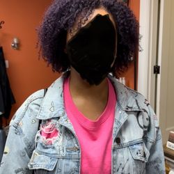 The Curly Hair Salon by Luvena Leslie - What I left the salon with