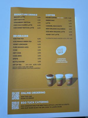 Menu photo 2 Egg Tuck Northridge, CA
