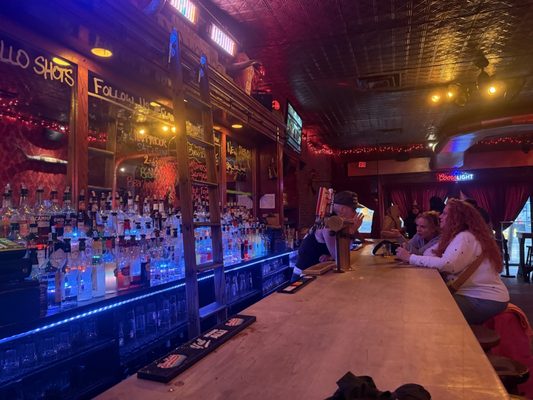 Flaming Saddles Saloon by null