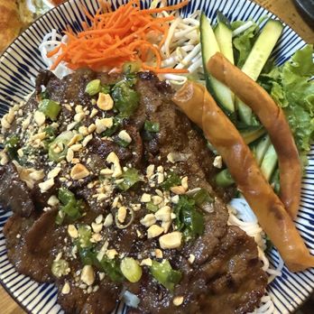 Summer Rolls - Temple City - Salad with beef - Vietnamese Near Me - Temple City, California