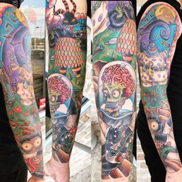 Sleeve designed by AJ