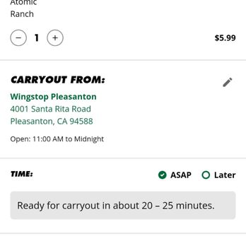 Wingstop - Chicken Wings Near Me - Pleasanton, California Wingstop - Chicken Wings Near Me - Pleasanton, California