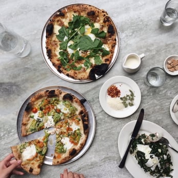 Gjelina - The squash blossom pizza is so good - New American Near Me - Venice, California Gjelina - The squash blossom pizza is so good - New American Near Me - Venice, California