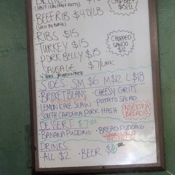 Goldee’s BBQ - Menu - Barbeque Near Me - Fort Worth, Texas