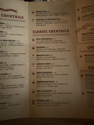 Menu photo 1 Two James Spirits Grand Rapids, MI