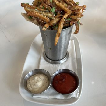 West Coast Provisions - Truffle Parmesan Fries - Sushi Bars Near Me - Henrico, Virginia West Coast Provisions - Truffle Parmesan Fries - Sushi Bars Near Me - Henrico, Virginia