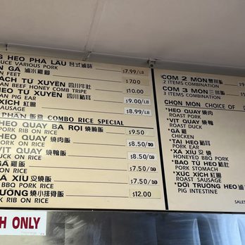 New Duong Son BBQ - Menu as of September 2022 - Barbeque Near Me - Westminster, California New Duong Son BBQ - Menu as of September 2022 - Barbeque Near Me - Westminster, California