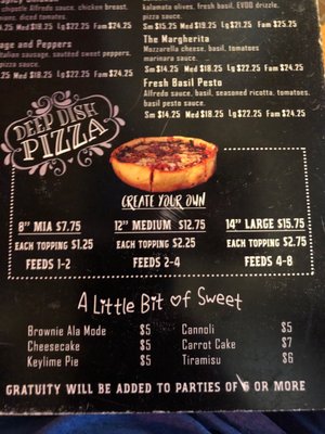 Menu photo 1 Mama Mia Pizzeria McAllen, TX Menu photo 1 Mama Mia Pizzeria McAllen, TX