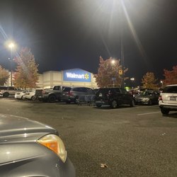 The outside of Walmart