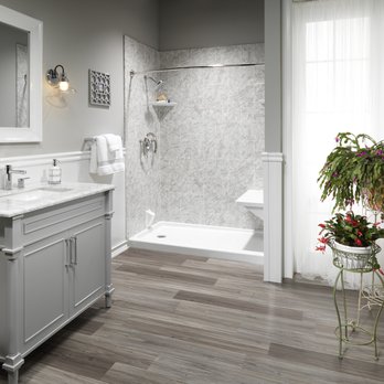 The Bath Authority - a bathroom with a shower and a sink - Kitchen & Bath Near Me - Bedford Heights, Ohio The Bath Authority - a bathroom with a shower and a sink - Kitchen & Bath Near Me - Bedford Heights, Ohio