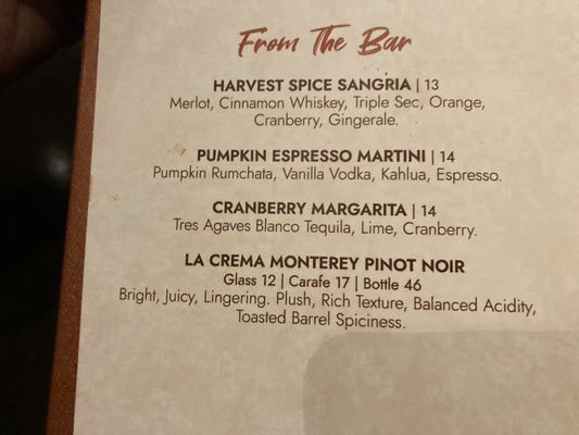 Menu photo 1 110 Grill Southington, CT