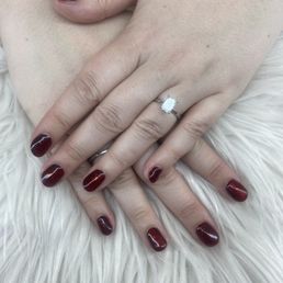 Cat eye magnetic nail polish gel manicure