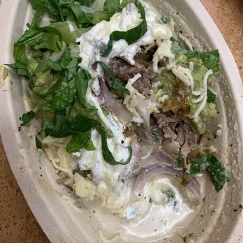 Chipotle Mexican Grill - I HAVE NOT TOUCHED MY BOWL, THIS IS HOW IT WAS GIVEN TO ME! - Mexican Near Me - Hemet, California