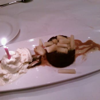 Carnivale Chicago - Borthday chocolate cake and ice cream - Latin American Near Me - Chicago, Illinois