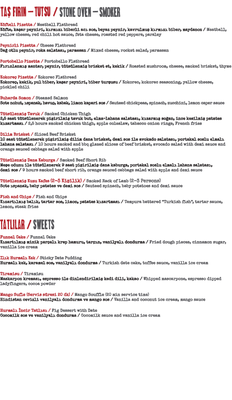 Menu photo 1 The Populist Istanbul, 34 Menu photo 1 The Populist Istanbul, 34