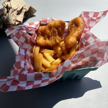 What a Catch Fish Bar - Overcooked, bad quality cod 2 piece and greasy soggy fries from 'What a Catch' - Fish & Chips Near Me - Tacoma, Washington What a Catch Fish Bar - Overcooked, bad quality cod 2 piece and greasy soggy fries from 'What a Catch' - Fish & Chips Near Me - Tacoma, Washington